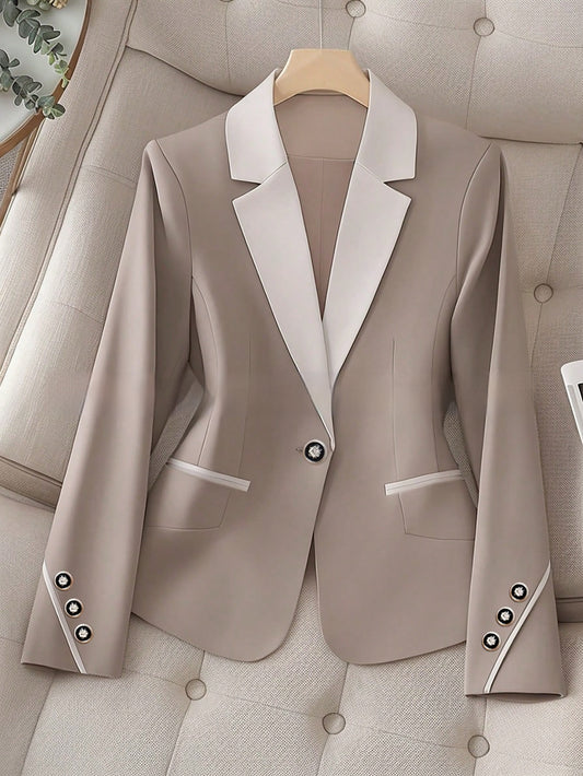 Premium Two-Tone Button Stylish Formal Blazer