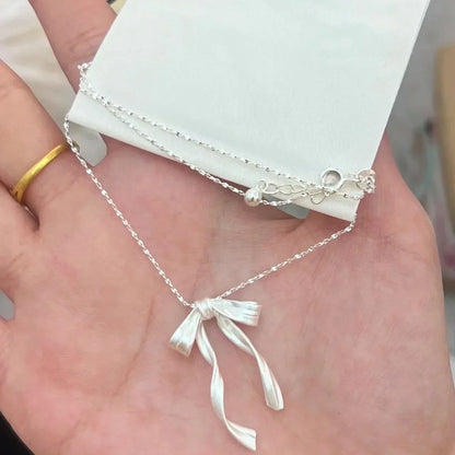 2025 New Women's Pearl Necklace Kpop Gold Color