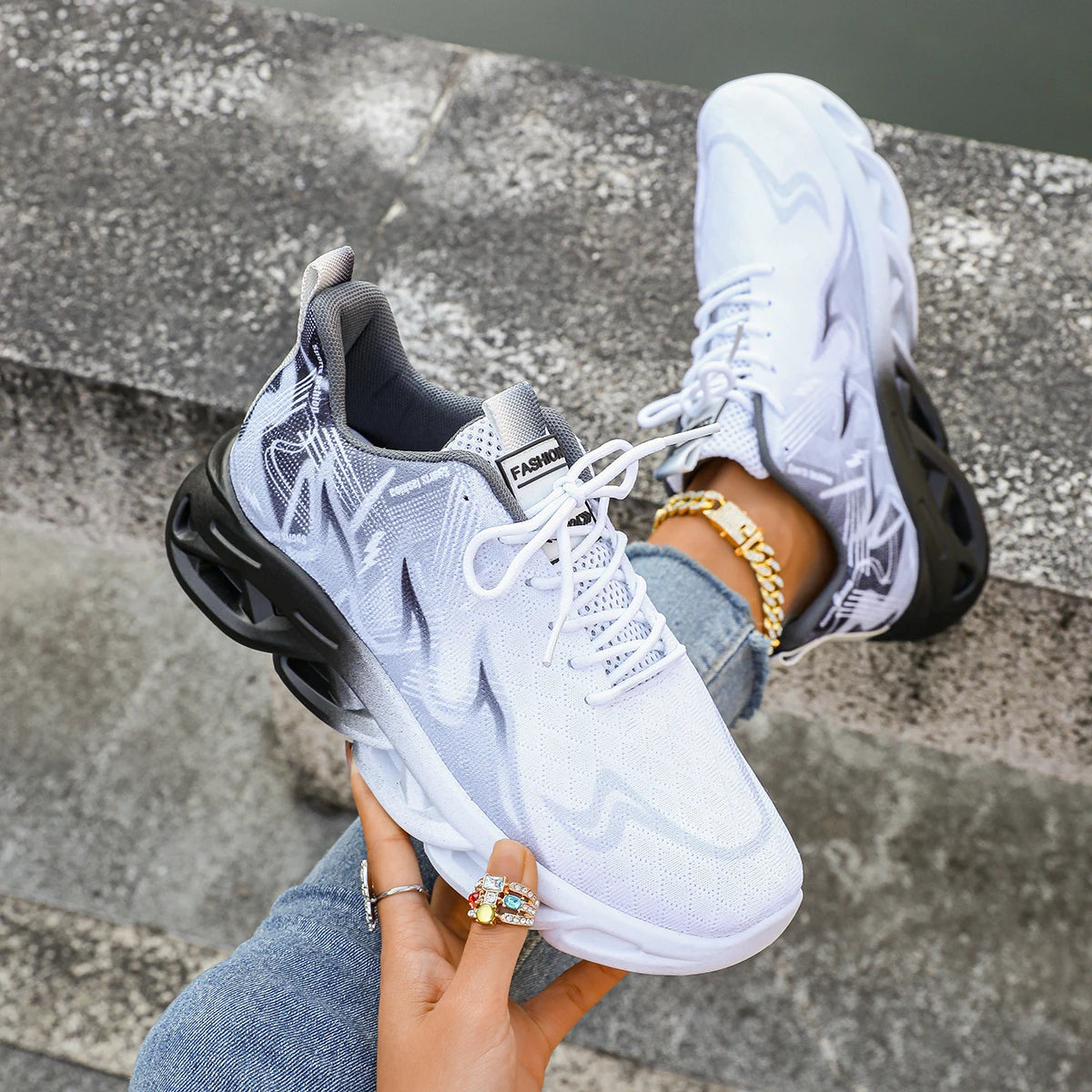 Women Casual Sports Shoes Breathable Lightweight