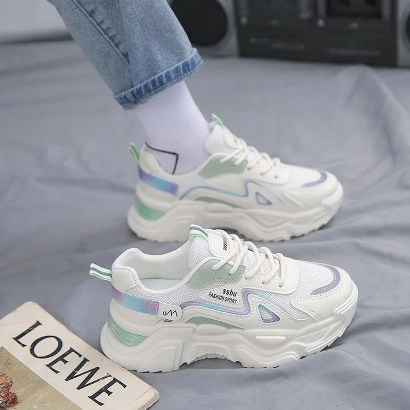 2025 Sneakers Women Platform Flat shoesWoman