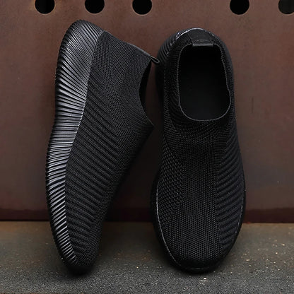 Women's Solid Color Sneakers Breathable Mesh Woven