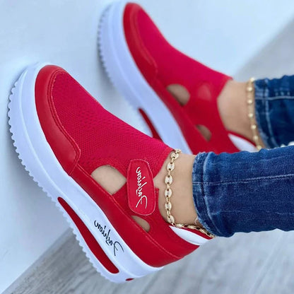 Red Sneakers Women Shoes Woman Tennis Shoes