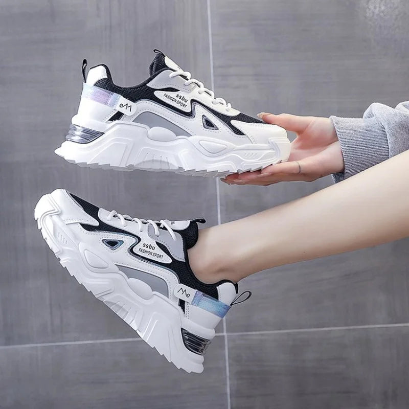 2025 Sneakers Women Platform Flat shoesWoman