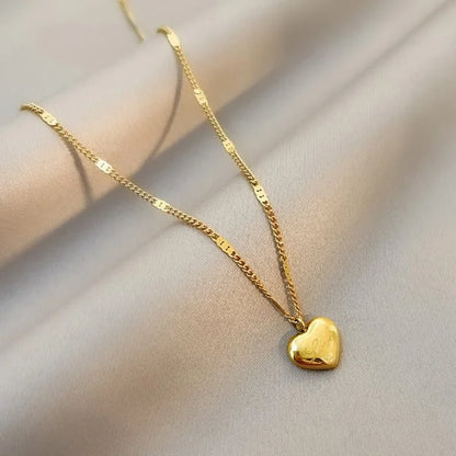 316L Stainless Steel Sun Pendant Necklace For Women