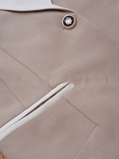 Premium Two-Tone Button Stylish Formal Blazer